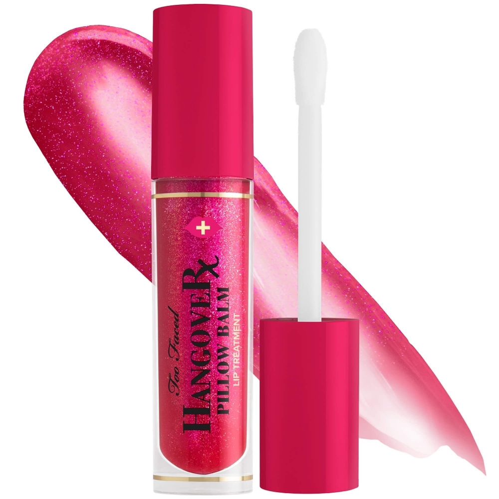 Too Faced Pillow Balm Pink Mint Plumping Lip Balm Treatment - Pink Sparkle - Picture 3 of 13